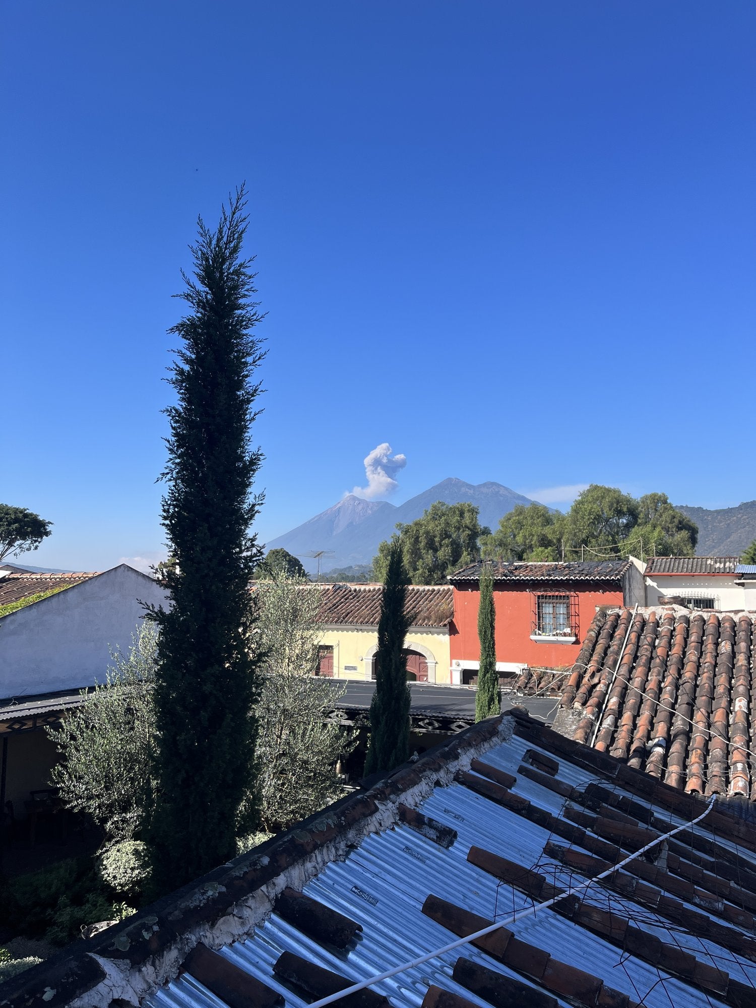 Volcanic plume