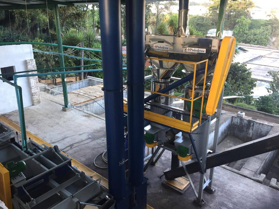 The wet mill at the Ventura family farm